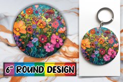 Joyful Blossom Circle Sublimation Compilation Product Image 1