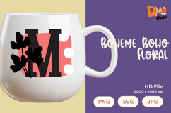 Boheme Boho Floral Monogram Product Image 1