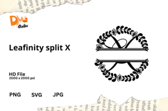 Leafinity Split Monogram Product Image 1