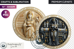 Ancient Egyptian Gods Pantheon Mythology Graphics cliparts Product Image 1