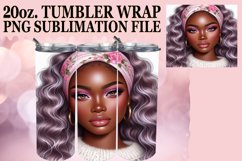 RADIANT GLOW 20oz TUMBLER WRAP, Love Girl Product Image 1