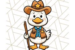 Goose Occupation Clipart PNG, Cute Job-Themed Graphics Product Image 4