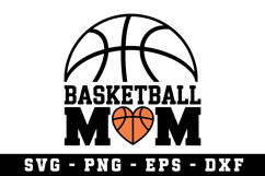 Basketball Mom Svg |Basketball SVG Cut files | Cricut Product Image 1