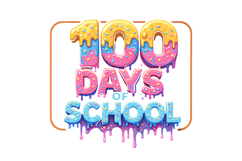 100 Days School Png Design | 100 Days School Png cut files Product Image 1