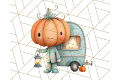 Midnight Monster Camp Out Clipart PNG, Halloween Png Product Image 4