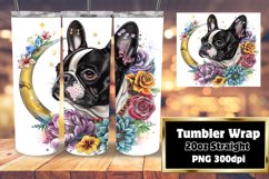 Pawsitively Artistic: Sublimation Dog Lover's Tumbler 20oz Product Image 1