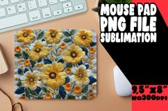 Petal Pizzazz: Sublimation Mouse Pad Design Product Image 1