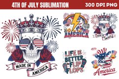 4th Of July Sublimation PN Product Image 1