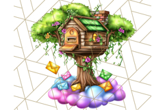 Bright Floating Island PNG Clipart for Fantasy Worlds &amp; Maps Product Image 4