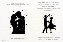 Summer Lover Sillhouette Clipart Product Image 2