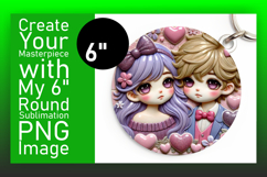 Artistic Circle Design Car Coaster , 3D Characters Product Image 1