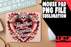 COZY mouse pad Inspirational Art, Valentines Day Product Image 1