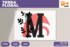 Terra Floral Monogram Product Image 1