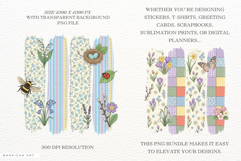 Pastel Spring Brush Stroke Png - Spring Png Product Image 2