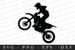 Bike racer SVG | SVG Cut files | Cricut Product Image 1
