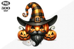 Halloween Pumpkins Sublimation - Clipart PNG Design Product Image 1