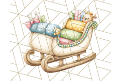 Cute Arctic Animal Clipart PNG, Cute Winter Animals Png Product Image 4