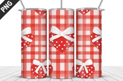 Lovely Hearts Tumbler Design | Valentine&#039;s Day Tumbler Wrap Product Image 4