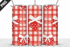 Lovely Hearts Tumbler Design | Valentine's Day Tumbler Wrap Product Image 4