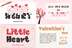 25 Romantic Heart Font Bundle Product Image 20