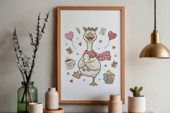 Silly Mothers Day Funny Goose Clipart Product Image 5