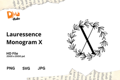 Lauressence Monogram Product Image 1