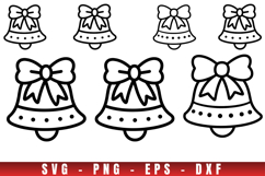 Christmas icon svg, icon png clipart, christmas outline svg Product Image 1