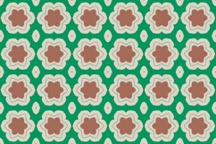 60s geometrical pattern | retro kaleidoscopic pattern Product Image 2