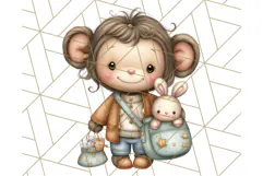 Zoo Animal Occupations PNG, Cute Career Clipart Product Image 4