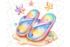 Bright Summer Clipart, Beach & Vacation PNG, Tropical Png Product Image 4