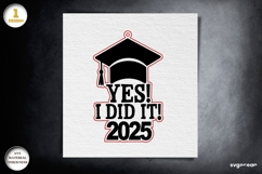 Graduation Keychaine Laser Cut | Keyring | Glowforge Product Image 2