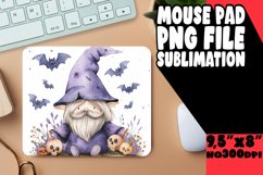 Festive Gnome Mouse Pad Design Autumn Harvest Fun PNG Product Image 1