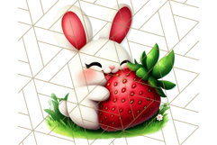 Strawberry Fruit PNG Clipart, Adorable Kawaii Characters Png Product Image 4