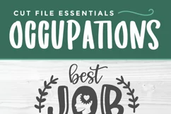 School counselor best job- a school counselor SVG file Product Image 5