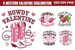 Western Valentine Sublimation PNG Product Image 1