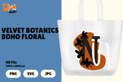 Velvet Botanics Boho Floral Monogram Product Image 1
