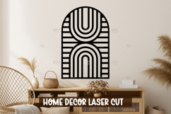 Mid Century Wall Art Laser Cut File for Home Decor Product Image 1