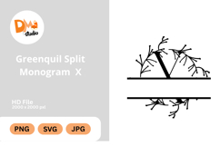 Greenquil Split Monogram Product Image 1
