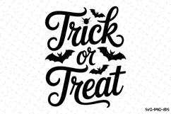 Trick or Treat Svg | Halloween Svg | Svg Cut Files Product Image 1