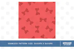 American 4th of July Patriotic Coquette Bow Seamless Pattern Product Image 2
