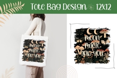 Mushrooms PNG, Moon Magic and You PNG, Night PNG Product Image 1