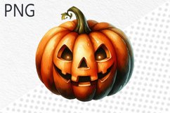 Halloween Pumpkins Sublimation - Clipart PNG Design Product Image 1