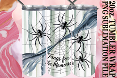Vibrant spirit 20oz tumbler wrap, Halloween Product Image 1