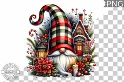 Christmas Gnome Sublimation - Clipart PNG Bundle Product Image 2