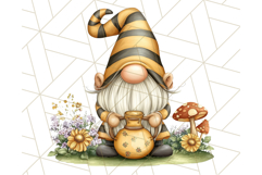 Summer Garden Gnomes Clipart PNG, Summer Country Gnomes Png Product Image 4
