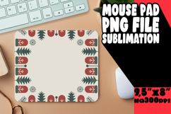 LUMINOUS MOUSE PAD CREATIVE PNG, Christmas Product Image 1