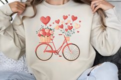 Cute Watercolor Valentines Day Clipart PNG Product Image 1