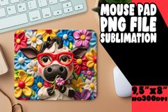 Colorful 3D Farmyard Mouse Pad Product Image 1