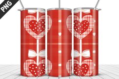 Lovely Hearts Tumbler Design | Valentine&#039;s Day Tumbler Wrap Product Image 4