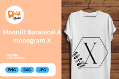 Moonlit Botanical Monogram Product Image 1